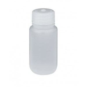 60mL Wide Mouth Translucent Economy Bottle, 28mm PP Screw Thread Closure (72/cs)