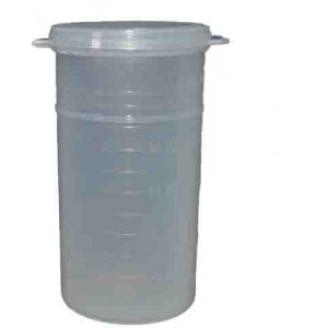 10oz High Profile PP Flip Top Custody Container (100/cs)