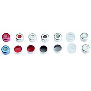 8mm Crimp Seal w/PTFE/Rubber Septum (200/pk)