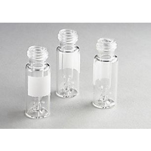 InSert Vial, Screw, 300uL, clear, 9mm, 12x32mm (100pk)