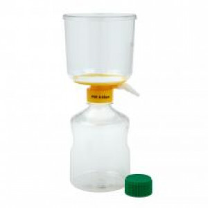 1000mL Filter System, PES Filter Material, 0.22um, 90mm, Sterile (12/cs)