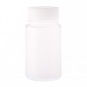 125mL Wide Mouth Bottle, Round, PP, Non-sterile (48/cs)